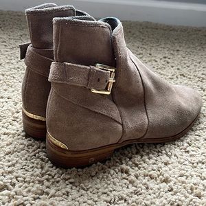 Michael Kors suede booties